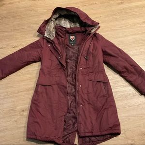 Madison Expedition Women's Faux Fur Hooded Parka Jacket